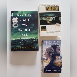 Three Books: All The Light We Cannot See, The Mountain Between Us, Fall …